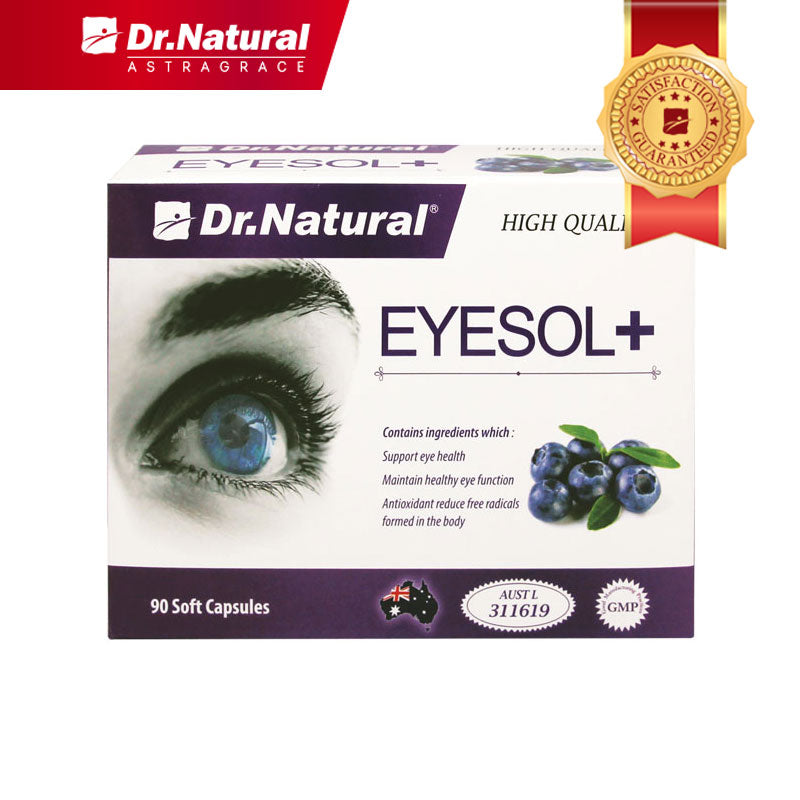 [Dr.Natural] Eyesol+ Super Lutein Complex 90's