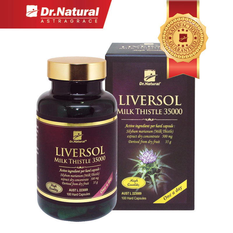 [Dr.Natural] Liversol Milk Thistle Powder 100's